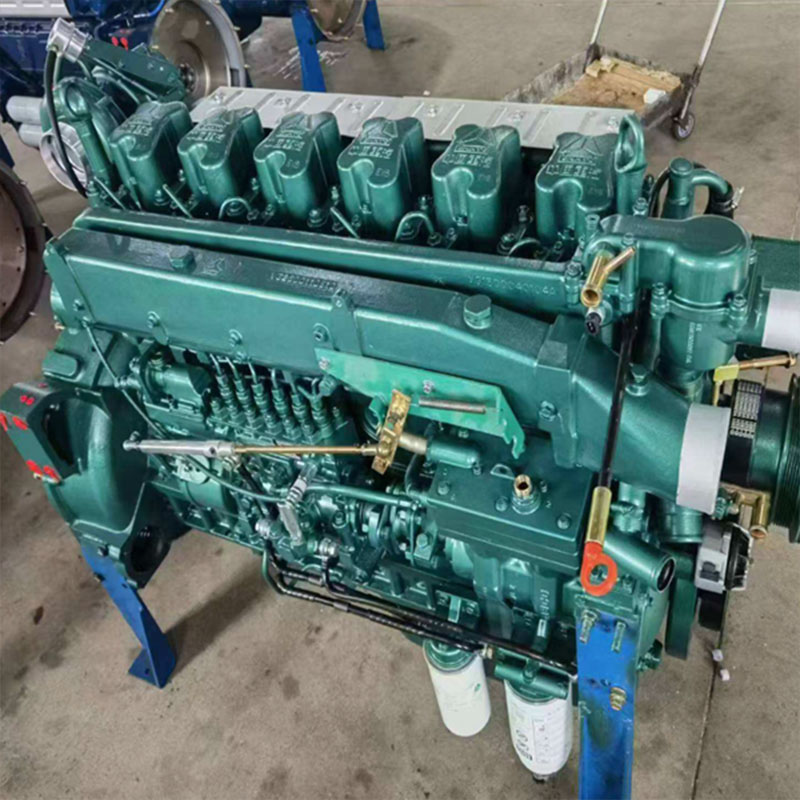 Motor dièsel de sis cilindres WD61547 de segona mà